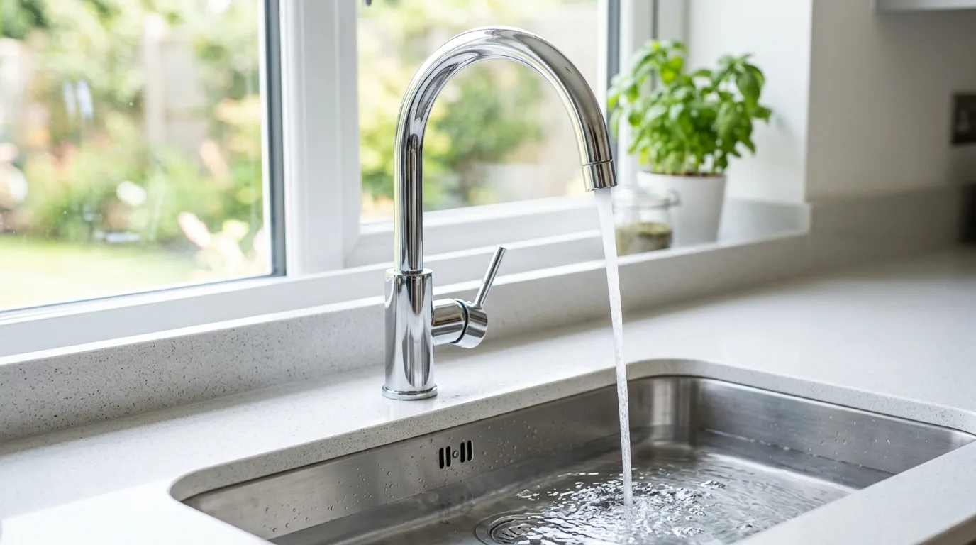 Local Plumbing Master Pros same day plumber fixing a faucet in Norfolk, VA